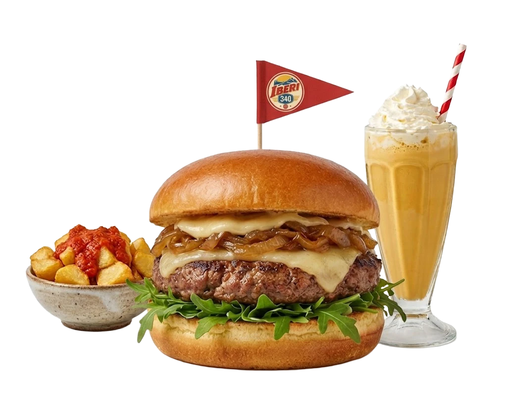 Hamburguesa IBERI 340